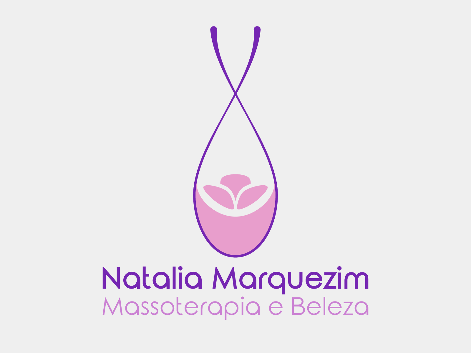 Logo Design Natalia Marquesim Massoterapia by Imadnation on Dribbble