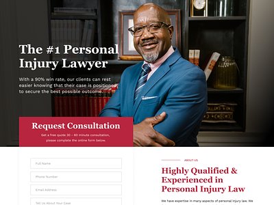 Free Elementor Lawyer Template