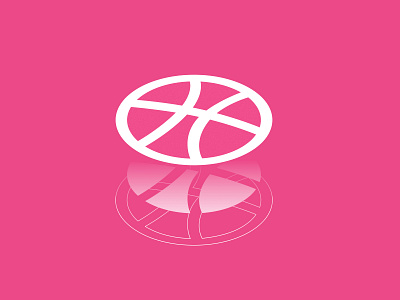 Dribbble Layers branding dribbble float layers logo perspective pink vector