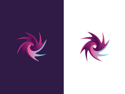 The Swirl branding logo swirl wave