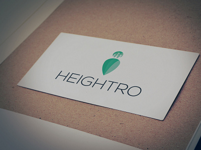 logo design arrow design elegant green growth light logo minimal multi tone