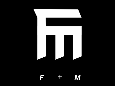 Letter FM brand branding branding design design design graphic design logo ilustration ilustration design ilustrator logo