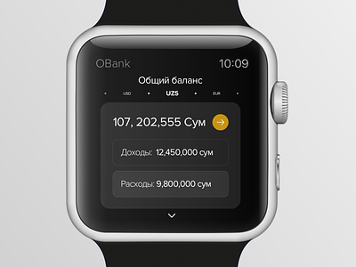 Apple Watch Banking App app apple watch ui user interface ux watch watch app watch os