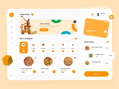 Food Delivery Dashboard