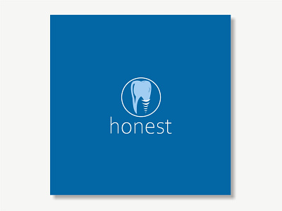 HONEST logo tooth tooth filling