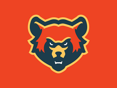 Alaska Grizzlies Secondary Mark alaska bear bears brand grizzlies grizzly hockey logo mascot sport sports