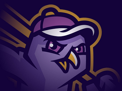 Owl Mascot Concept baseball bird brand branding design logo milb owl owls sport sports vector