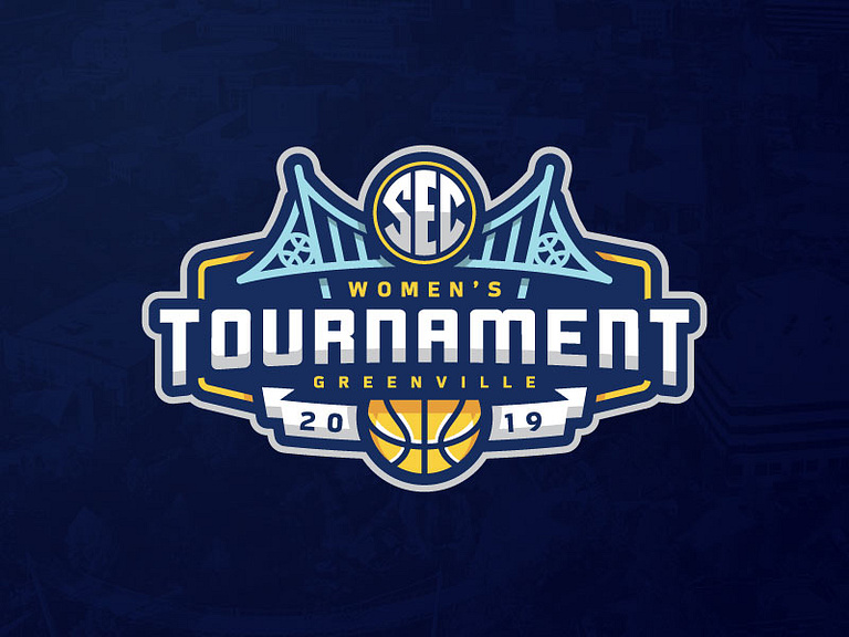 2019 SEC Women's Basketball Tournament Branding by Grant O'Dell on Dribbble