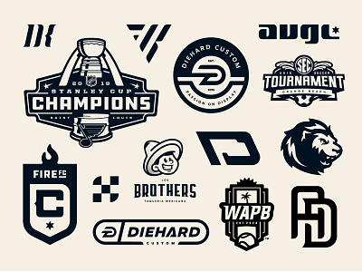 A Very Branded 2019 2019 badge brand branding collection crest design icon illustration logo logos series sport sports vector wordmark year