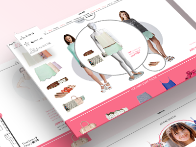 R&P Shopping App app design illustration pencilcase shopping