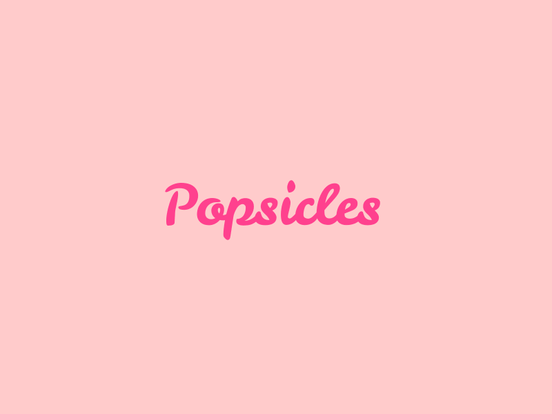 Popsicles after effects animation blue food frame gif green pink popsicle timeline