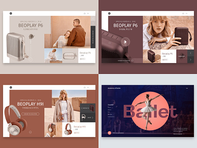 Top 4 - 2018 concept design design ecommerce design landing page ui ui design uidesign user interface design ux web web design website