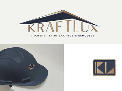 Kraft Lux - Brand Identity Design brand identity branding design graphic design logo submark typography