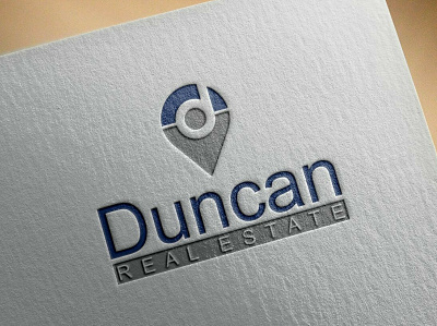 Duncan Real Estate brand identity construction logo graphic design illustrator logo logo design logo design branding logo designer logo mark logotype property logo real estate real estate logo vector