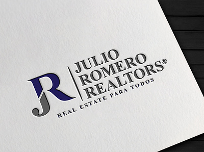 Julio Romero Realtors brand identity graphic design illustrator logo logo design logo design branding logo designer logo mark logotype vector