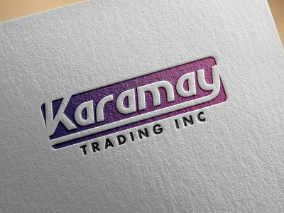 Karamay Trading Inc brand identity graphic design illustrator logo logo design logo design branding logo designer logo mark logotype vector