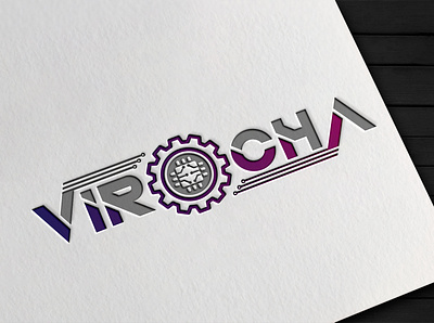 VIROCHA brand identity graphic design illustrator logo logo design logo designer