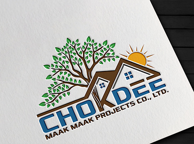 Chokdee maak maak Projects Co., Ltd. brand identity graphic design illustrator logo logo design logo designer