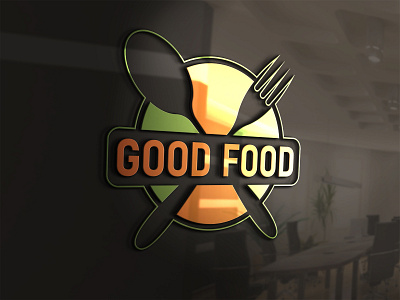 Good Food brand identity graphic design illustrator logo logo design logo designer