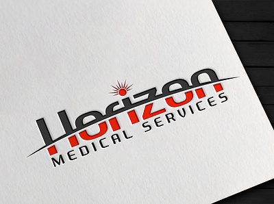 Horizon Medical Services brand identity graphic design illustrator logo logo design logo designer