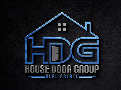 House Door Group brand identity graphic design illustrator logo logo design logo designer