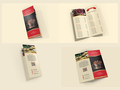 Restaurant Menu Brochure