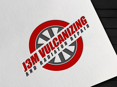 J3M Vulcanizing and Radiator Repair brand identity branding design graphic design illustrator logo logo creatio logo creator logo design logo maker logodesign logos logotype vector