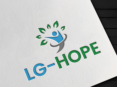 LP-Hope brand identity branding design illustration illustrator logo logo design logodesign vector