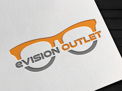 EVision Outlet brand identity branding design illustration illustrator logo logo design logodesign ui vector