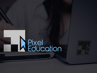 Pixel Education Logo Design