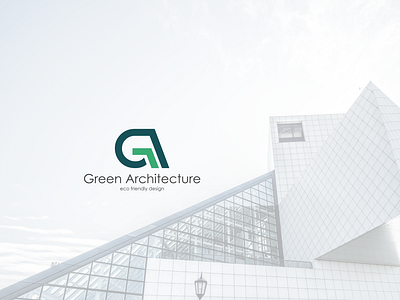 Green Architecture Logo Design