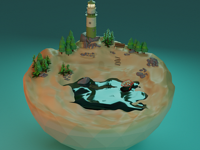 Blender 3D - Lighthouse