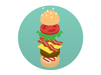 Burger burger vector illustration