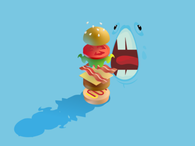 Burger 2.0 burger live gradient vector
