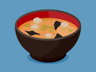 Miso Soup illustration miso miso soup soup vector vector illustration