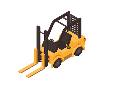 Isometric Forklift