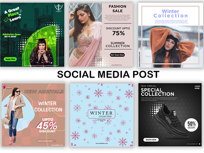 Social Media post advertising advertisment banner ads branding creative instagram post marketing reaz shafi shafi09 social media design social media post