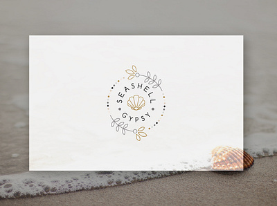 Seashell Logo creative logo design logo minimal vector