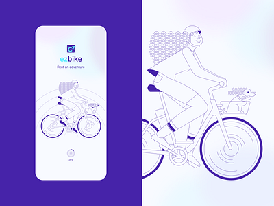 Electric bikes rent app #2