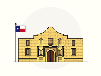 Alamo Illustration