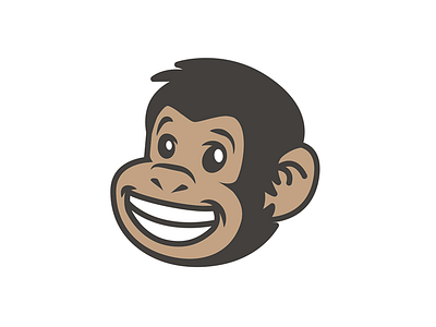 Monkey Monkey animal branding cute design graphic graphic design icon iconography illustration logo monkey