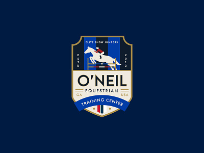 O'Neil Equestrian Badge Version I