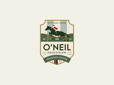 O'Neil Equestrian Badge Version 2