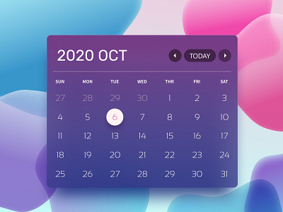 Daily UI #38 Calendar