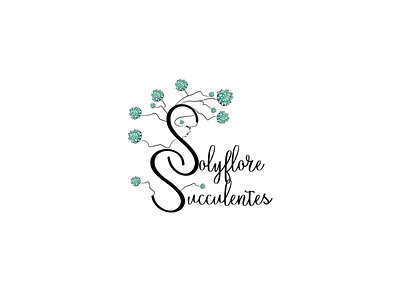 final logo solyflore succulentes logo