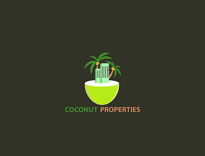 coconut property logo brand brand identity branding designlogo graphicdesign graphicdesigner graphics illustrator logo logodesign logoidea logoideas logotip logotype