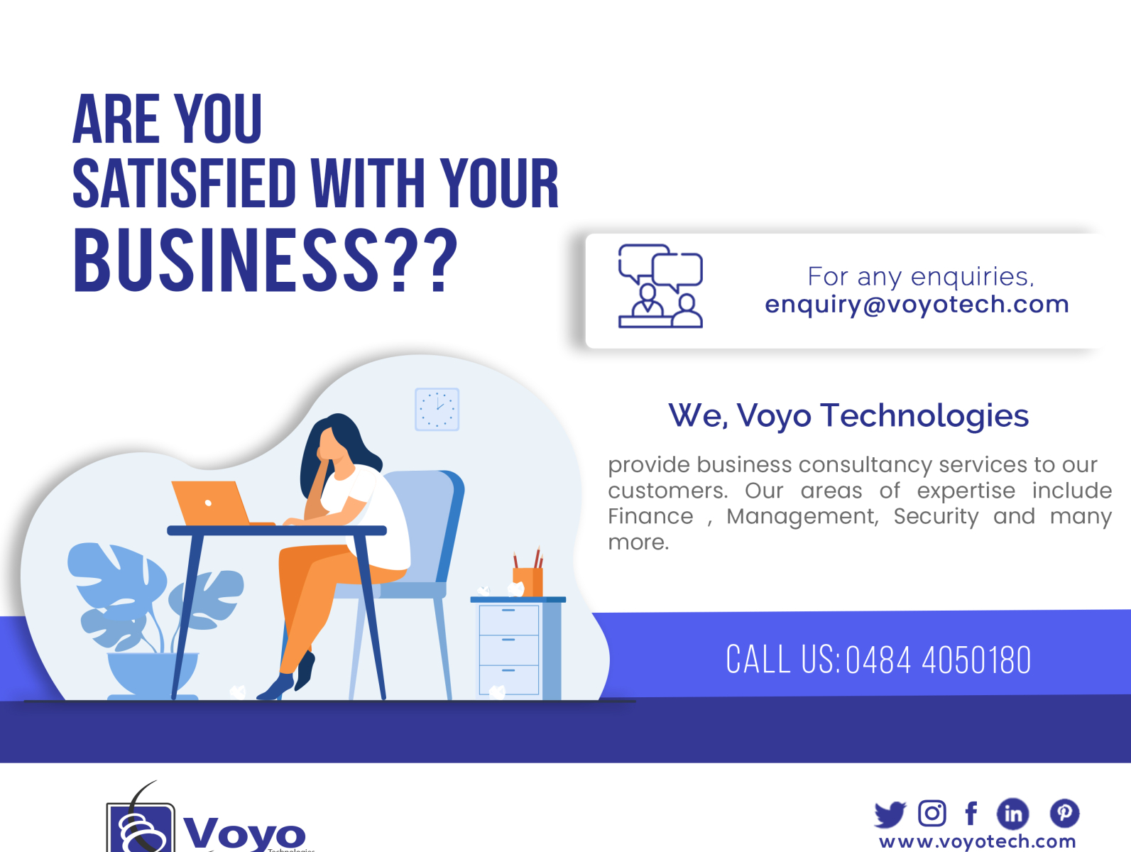 BUSINESS CONSULTANCY by Voyo Technologies on Dribbble