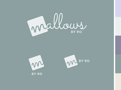Mallows by Ro austin austin texas dessert food illustration logo logo design logodesign logomark marshmallow