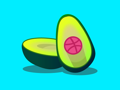 Hellovocado! avocado first shot hello illustrator