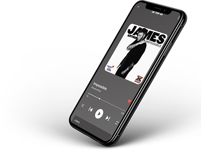 Phone render for Music app